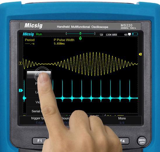MS200 Series Handle Multifunctional Oscilloscope