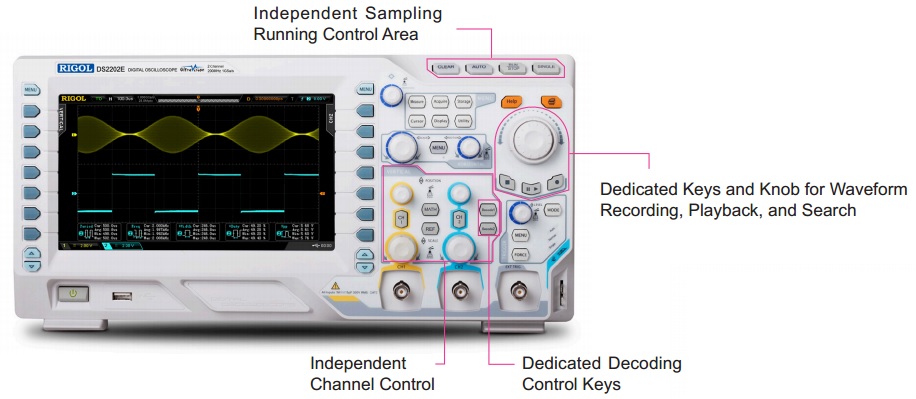 DS2000E Series Digital Oscilloscope